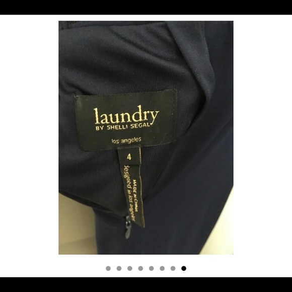 Laundry by Shelli Segal Navy Gown - Picture 8 of 8